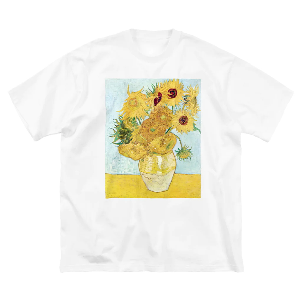 世界の名画館 SHOPのゴッホ「ひまわり」 Big T-Shirt