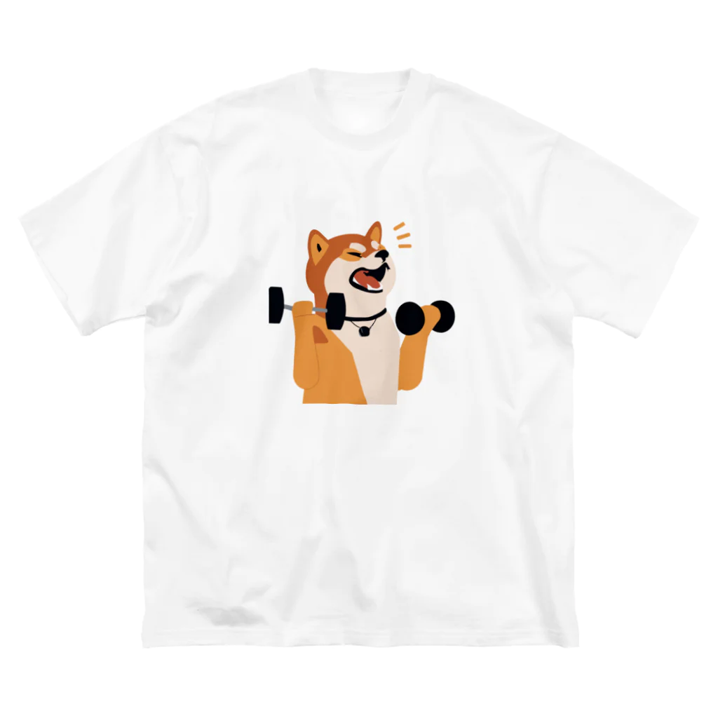 パンプアップ柴Hachiのパンプアップ柴Hachi ビッグシルエットTシャツ