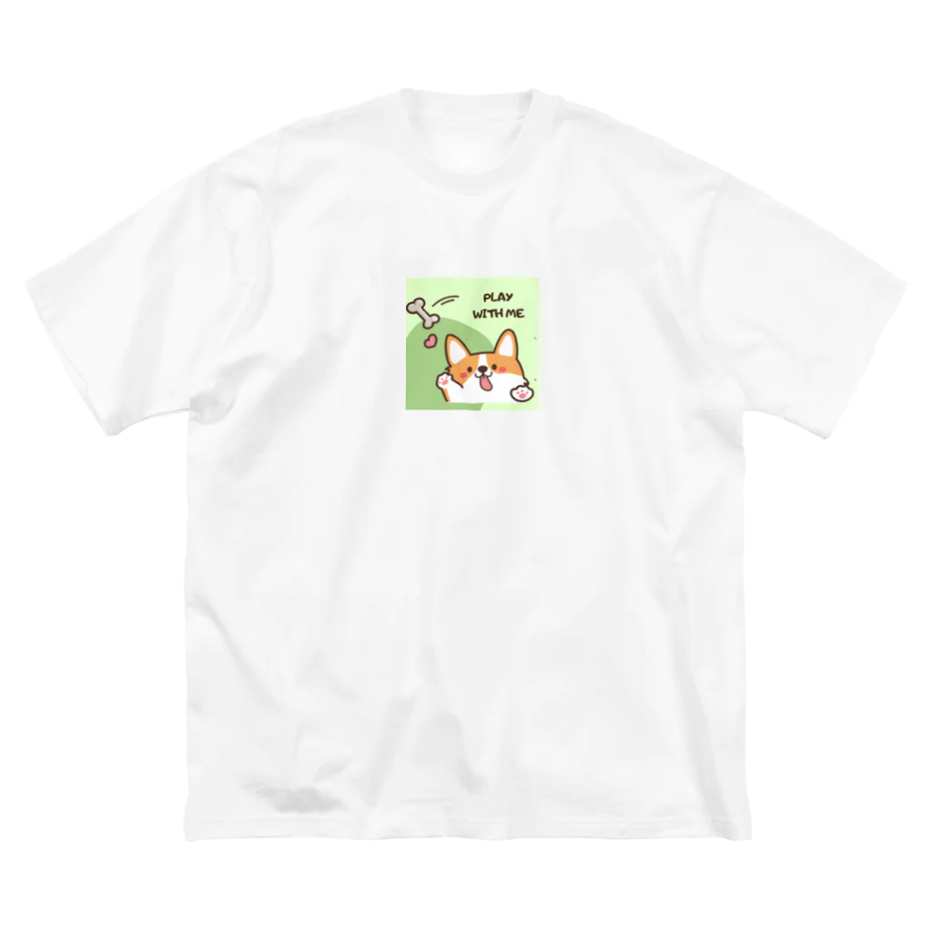 ロイ@イラストレーターHEXANFT販売美麗イラスト描きますのPLAY WITH ME Big T-Shirt