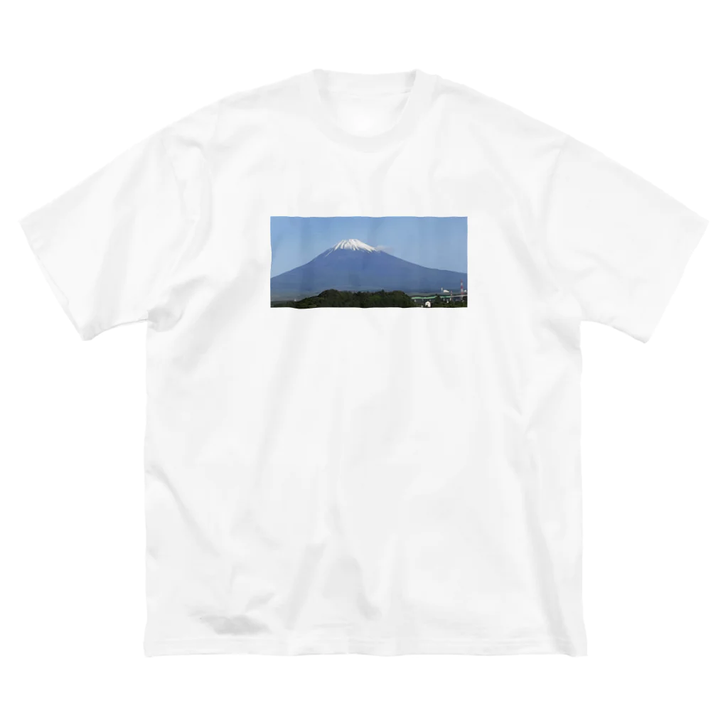 Felistasの今朝の富士山 ビッグシルエットTシャツ