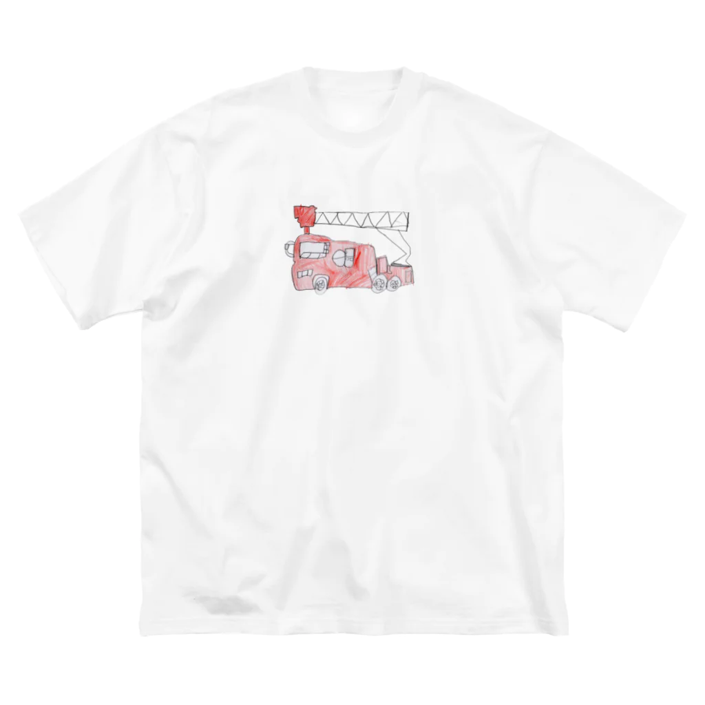 mumu-japanのはしご車 ビッグシルエットTシャツ