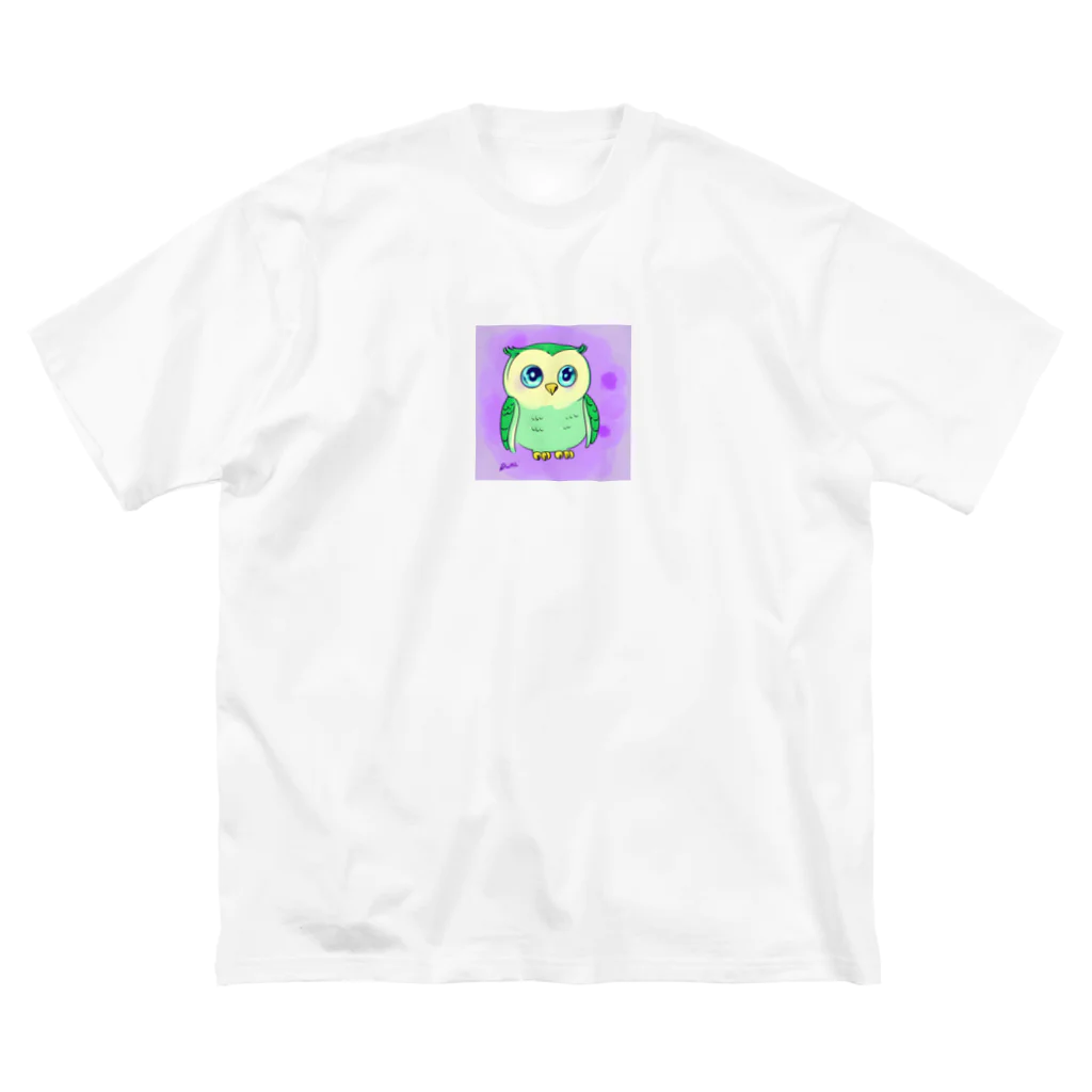 HappyIzuの幸せふくろうグッズ Big T-Shirt