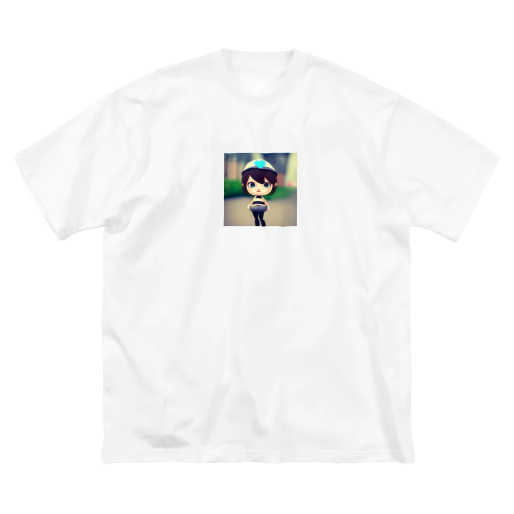 InoMasaの散歩ガール　 Big T-Shirt