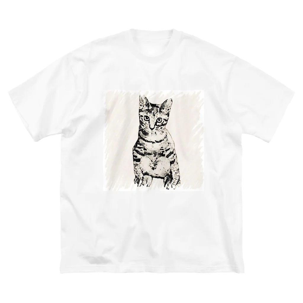 コハクのニャンキーなコハク2 ビッグシルエットTシャツ