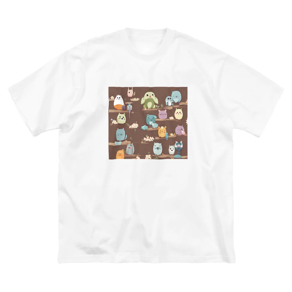 my-jpの不思議アニマルズ Big T-Shirt