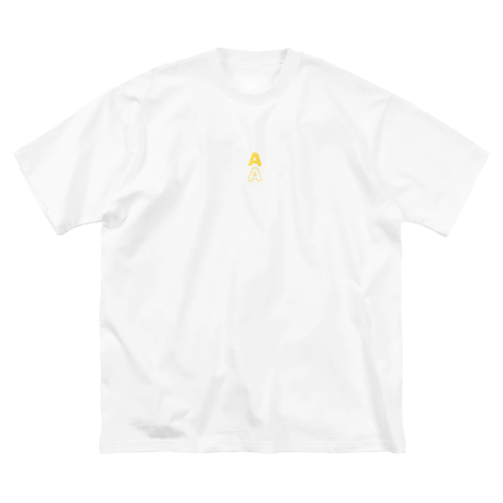 Double A ダブルエーのDouble A ダブルエー　イエロー ビッグシルエットTシャツ