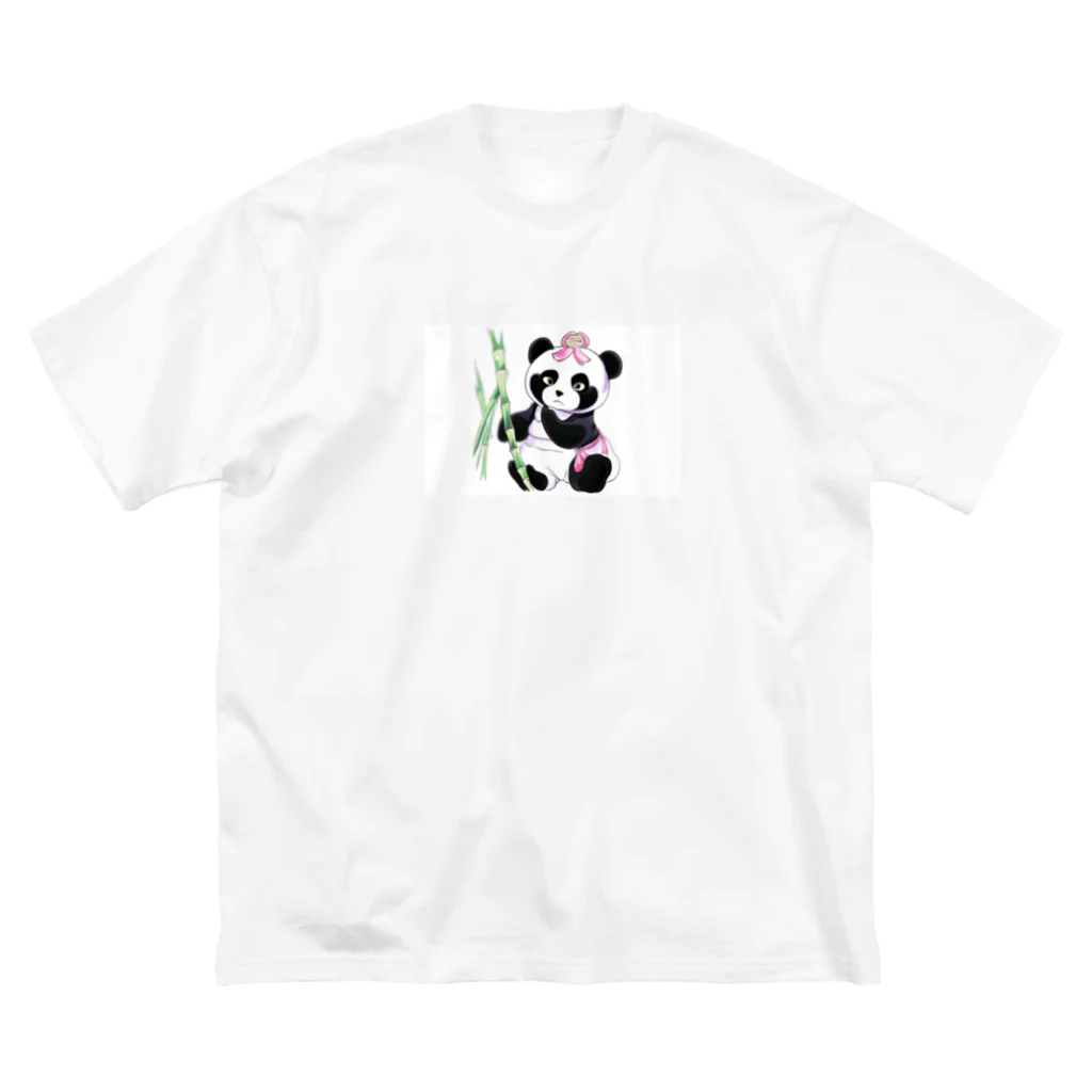 KaSumi's shopのかぐやパンダ姫 Big T-Shirt