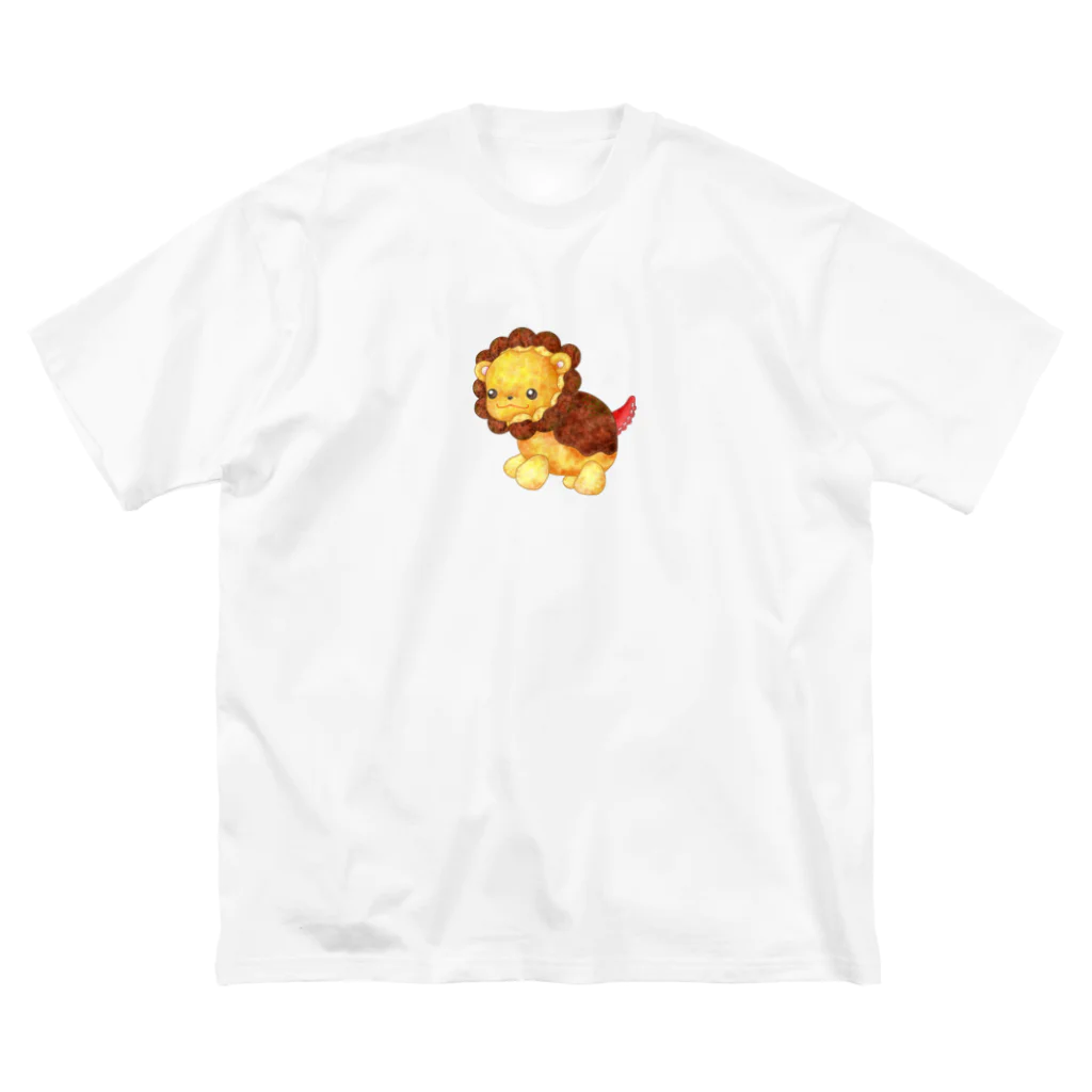 satoayaのアニマルカフェのフードアニマル　たこ焼きライオン Big T-Shirt