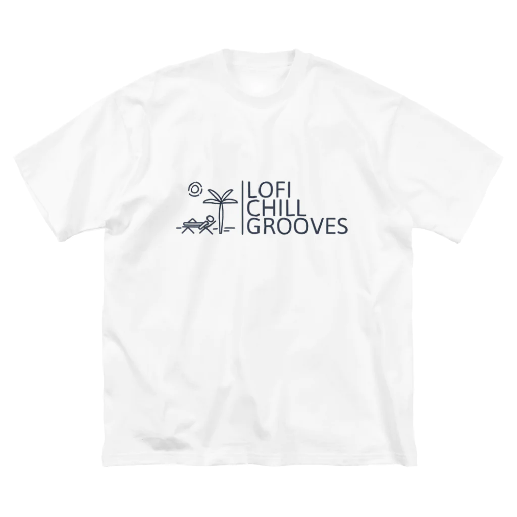 Lofi_Chill_GroovesのLofi Chill Grooves ビッグシルエットTシャツ