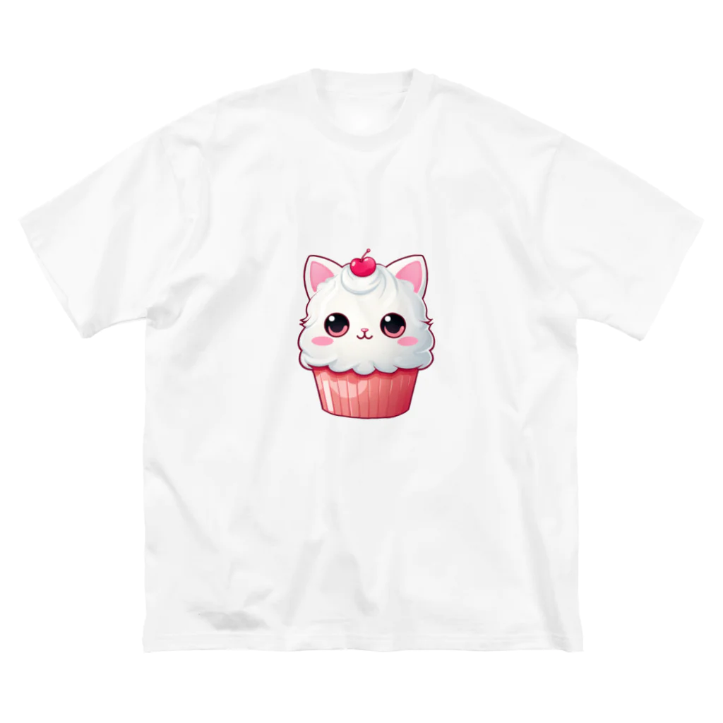 Vasetti_pressのカップケーキの猫ちゃん Big T-Shirt