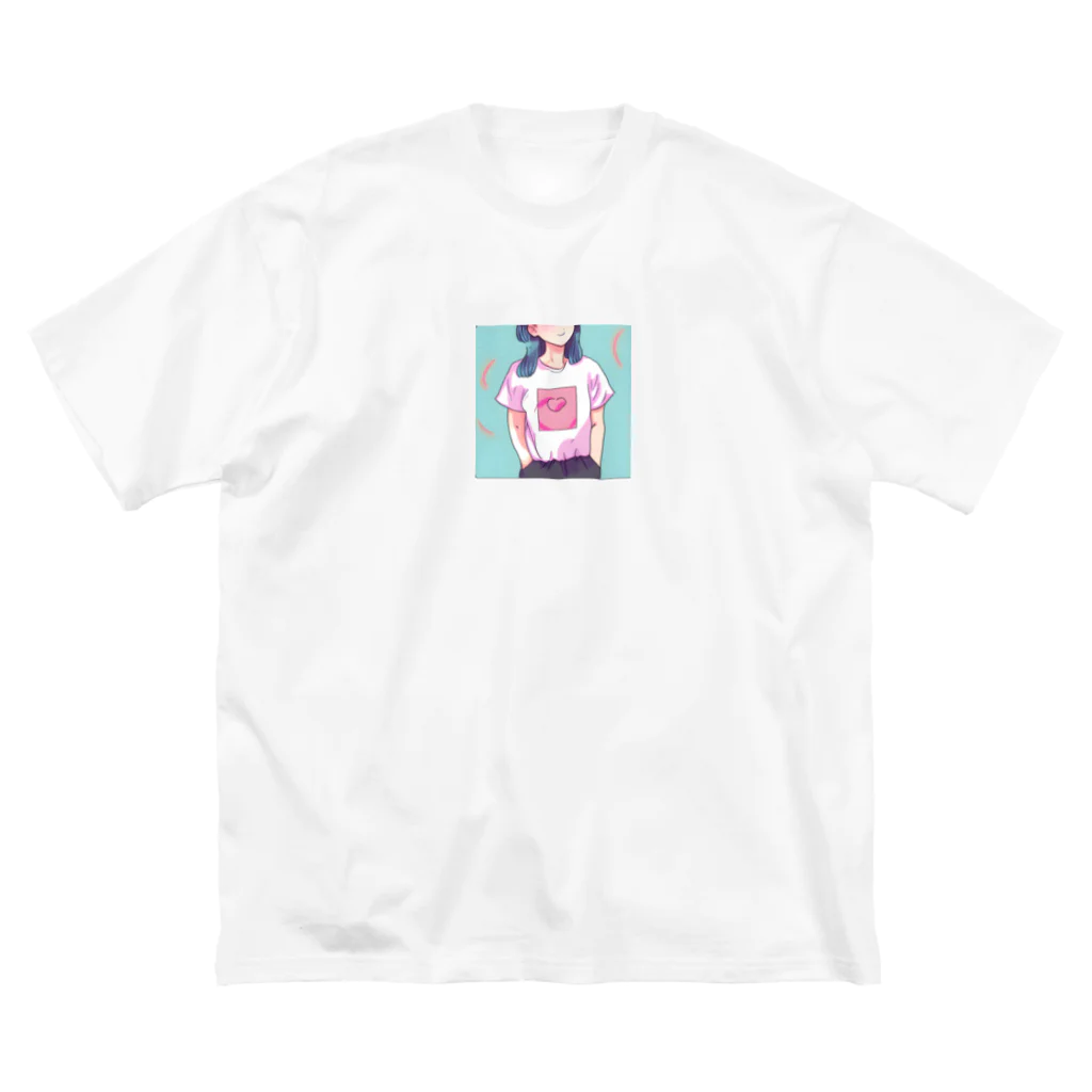 ニコニコマーケットの可愛いにこちゃん ビッグシルエットTシャツ