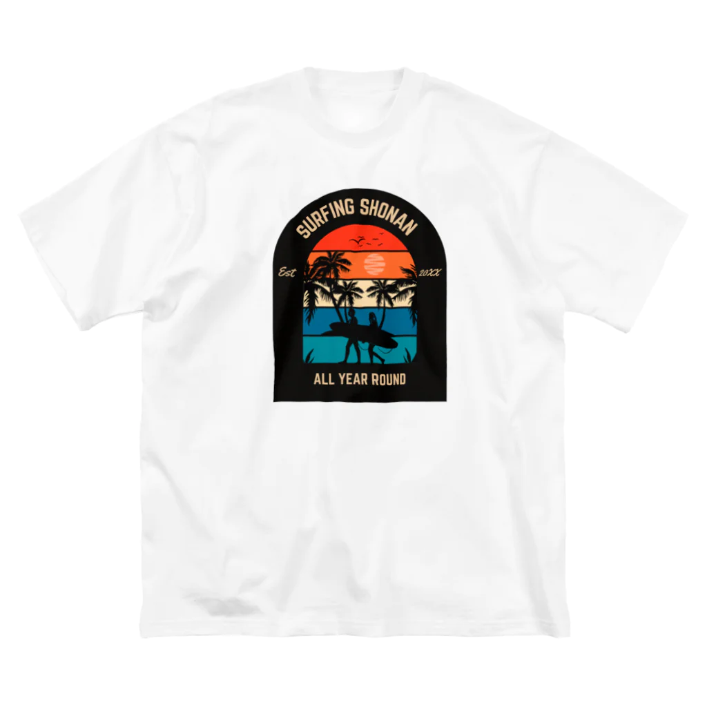 Sky00の湘南サーフィン1年中 Big T-Shirt