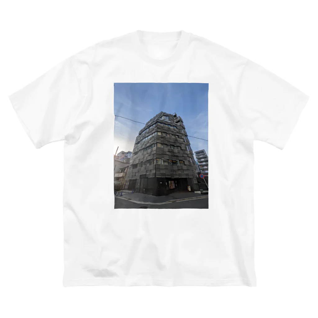 sTussy_0のModern Architecture ビッグシルエットTシャツ