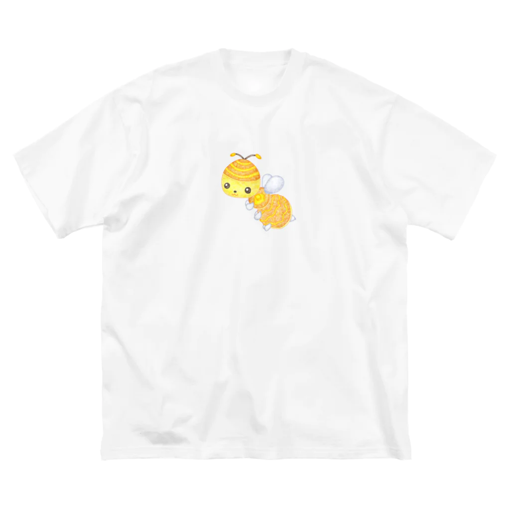 satoayaのアニマルカフェのフードアニマル　ホットケーキ蜂 Big T-Shirt