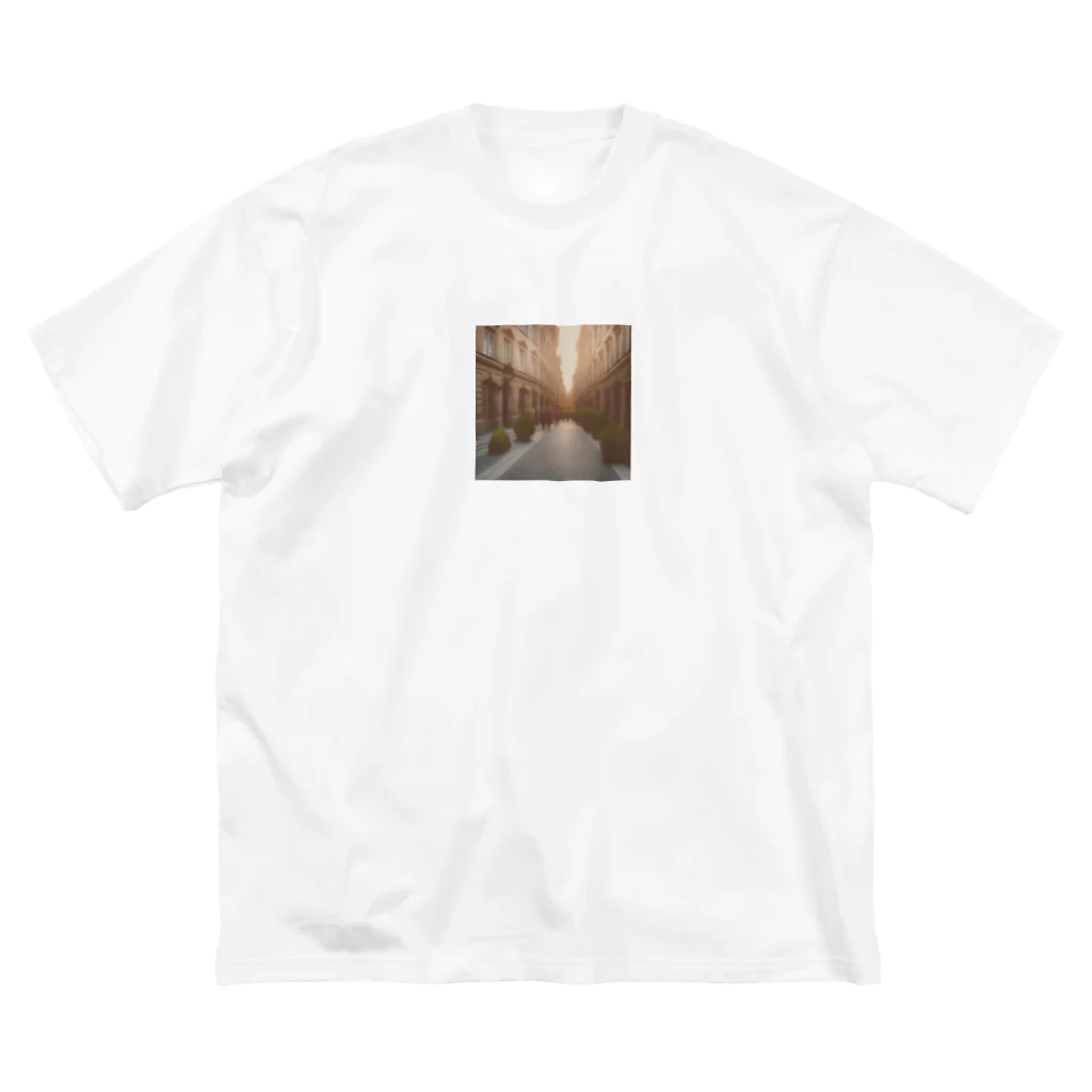 幻想のphotogrammarのヨーロッパの街並み Big T-Shirt