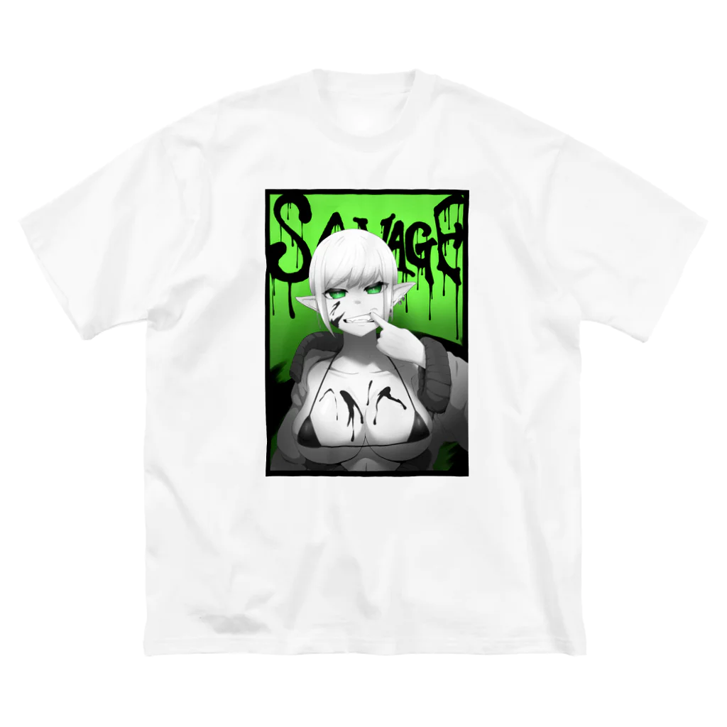 Sygnuss_exeのSavage ビッグシルエットTシャツ