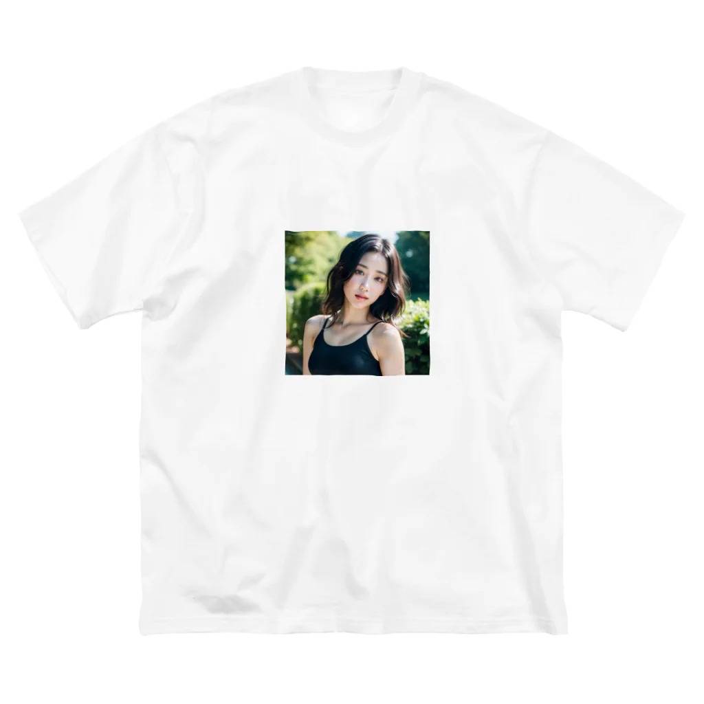 AI美女（appurin）公式グッズの斎藤綾華 ビッグシルエットTシャツ