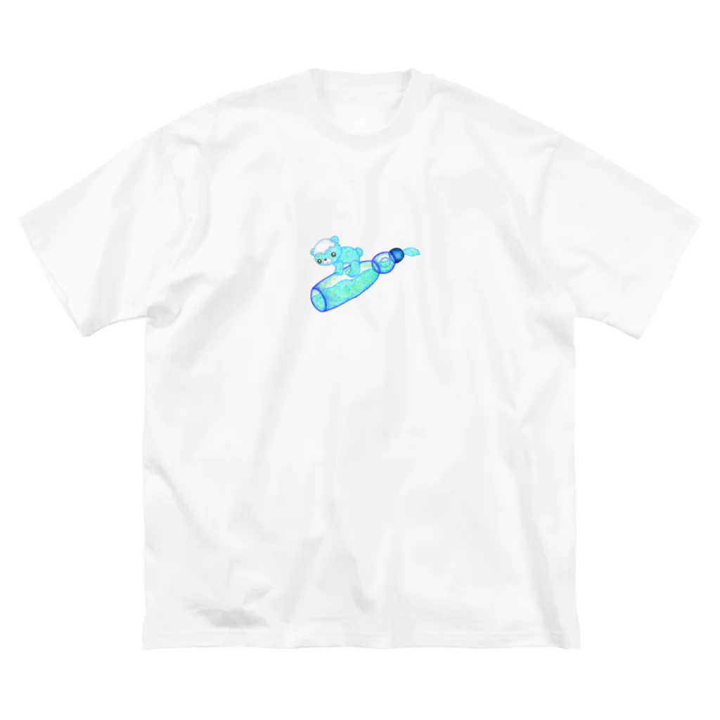 satoayaのアニマルカフェのドリンクマ　ラムネ Big T-Shirt