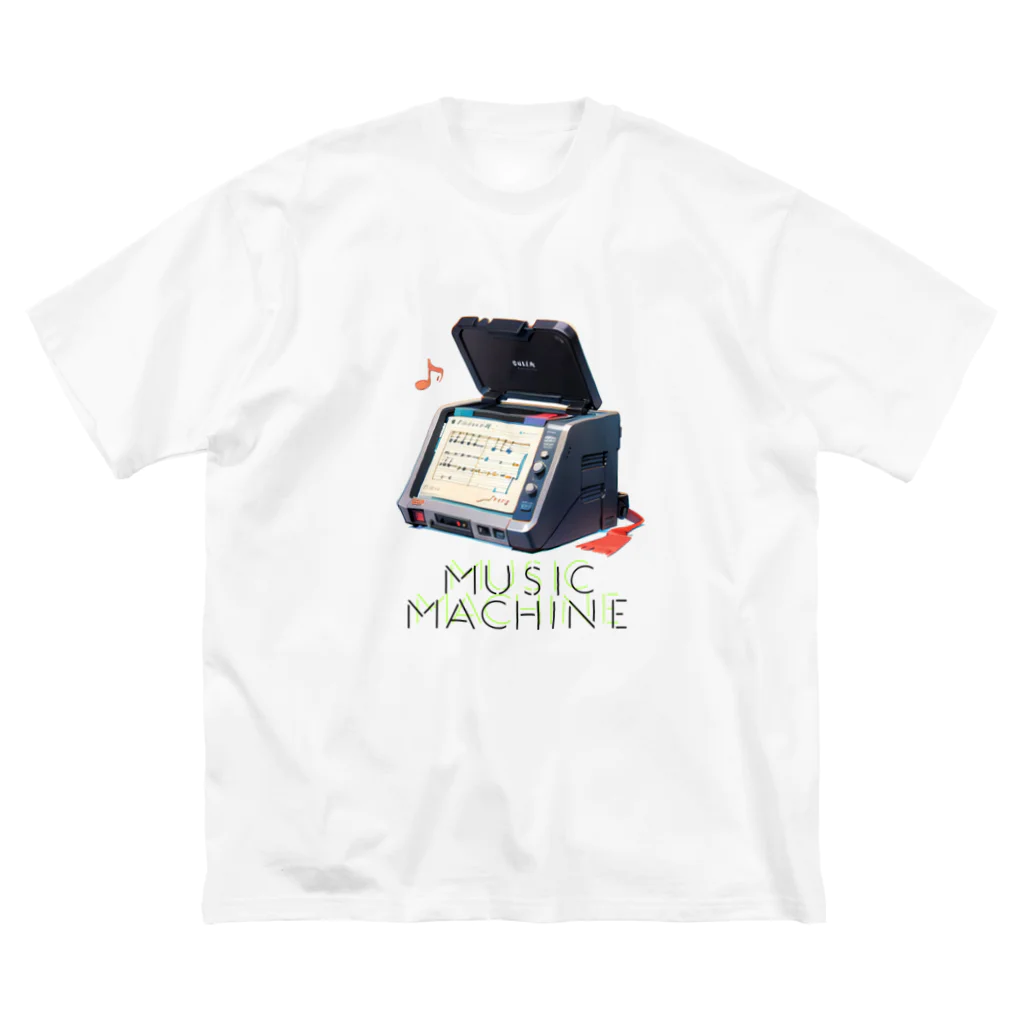 Association Against Mirroring SelfiesのMusic Machine Big T-Shirt