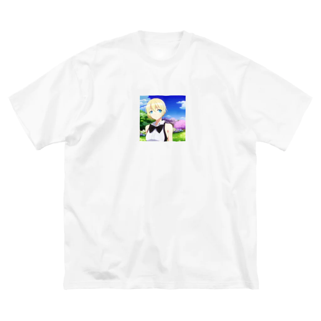 the blue seasonのこはる (Koharu) ビッグシルエットTシャツ