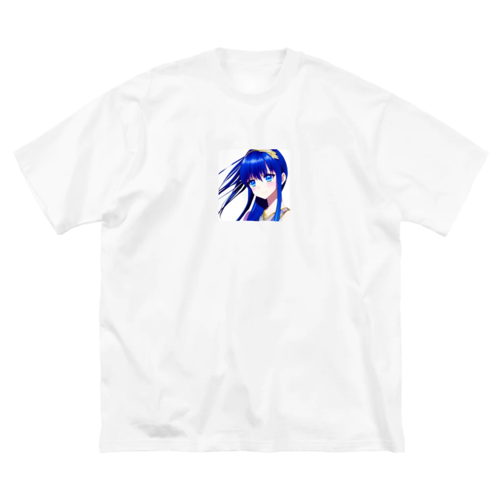 the blue seasonのあおい ビッグシルエットTシャツ