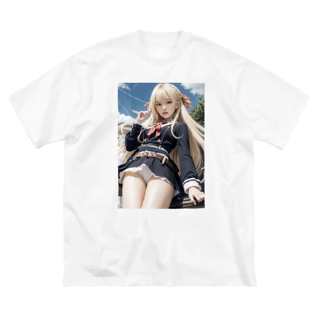 💕第52歩兵連隊💕の美少女 ビッグシルエットTシャツ