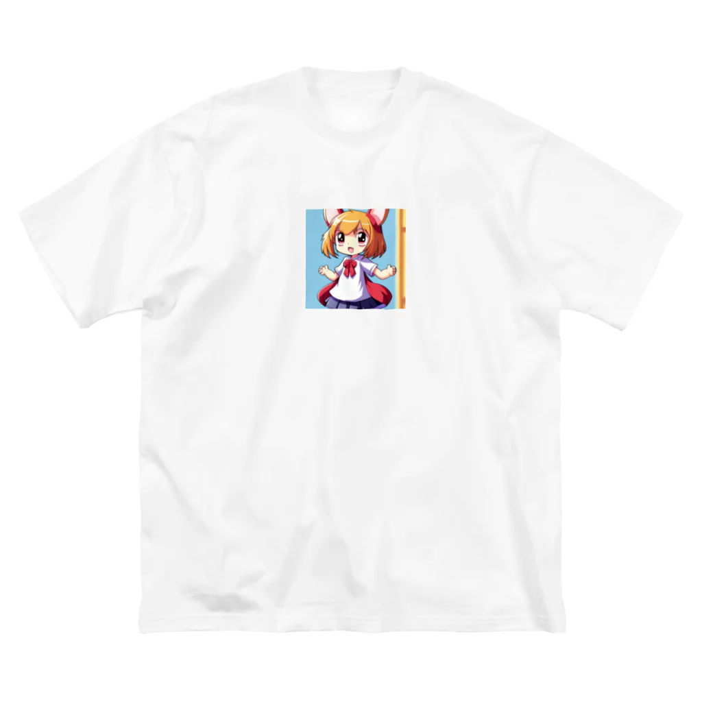 pixel-martのラビちゃん ビッグシルエットTシャツ