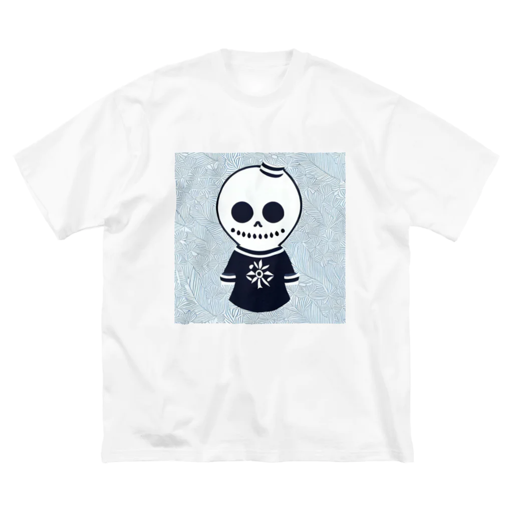 PEANUTSCHIBAのガイコツくん Big T-Shirt