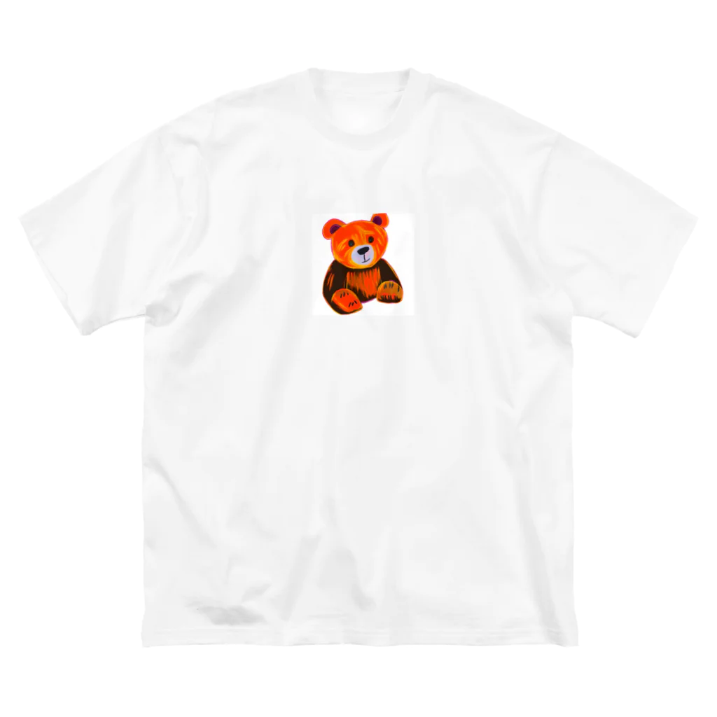 幸せのおすそわけのはらぺこクマさん Big T-Shirt