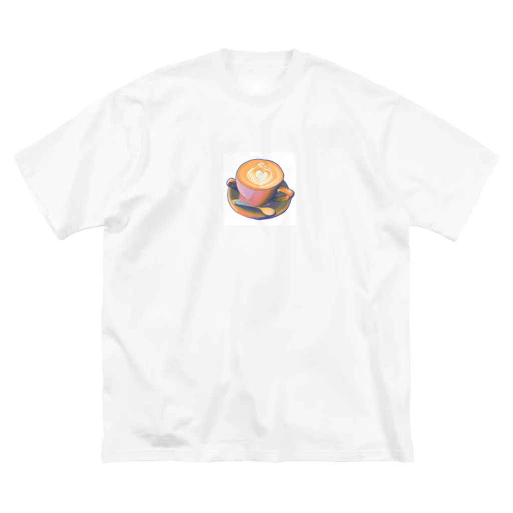 Kyoshimasaのカフェ好き ビッグシルエットTシャツ