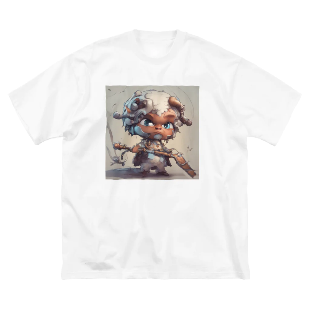 アートエピック (ArtEpic)のひつじの冒険者（プラウド・フリース) ビッグシルエットTシャツ