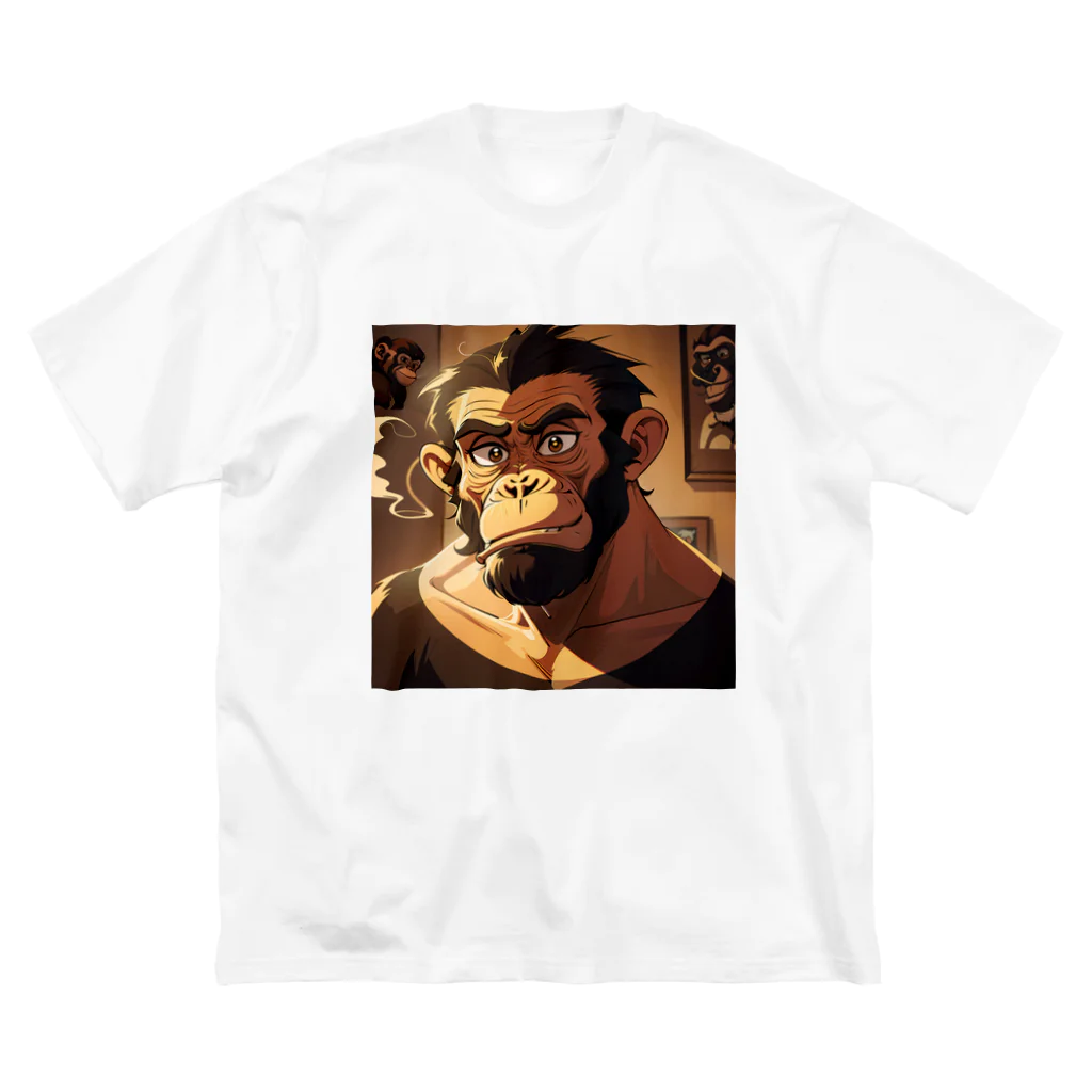 schaalの退屈な類人猿のNFT ビッグシルエットTシャツ