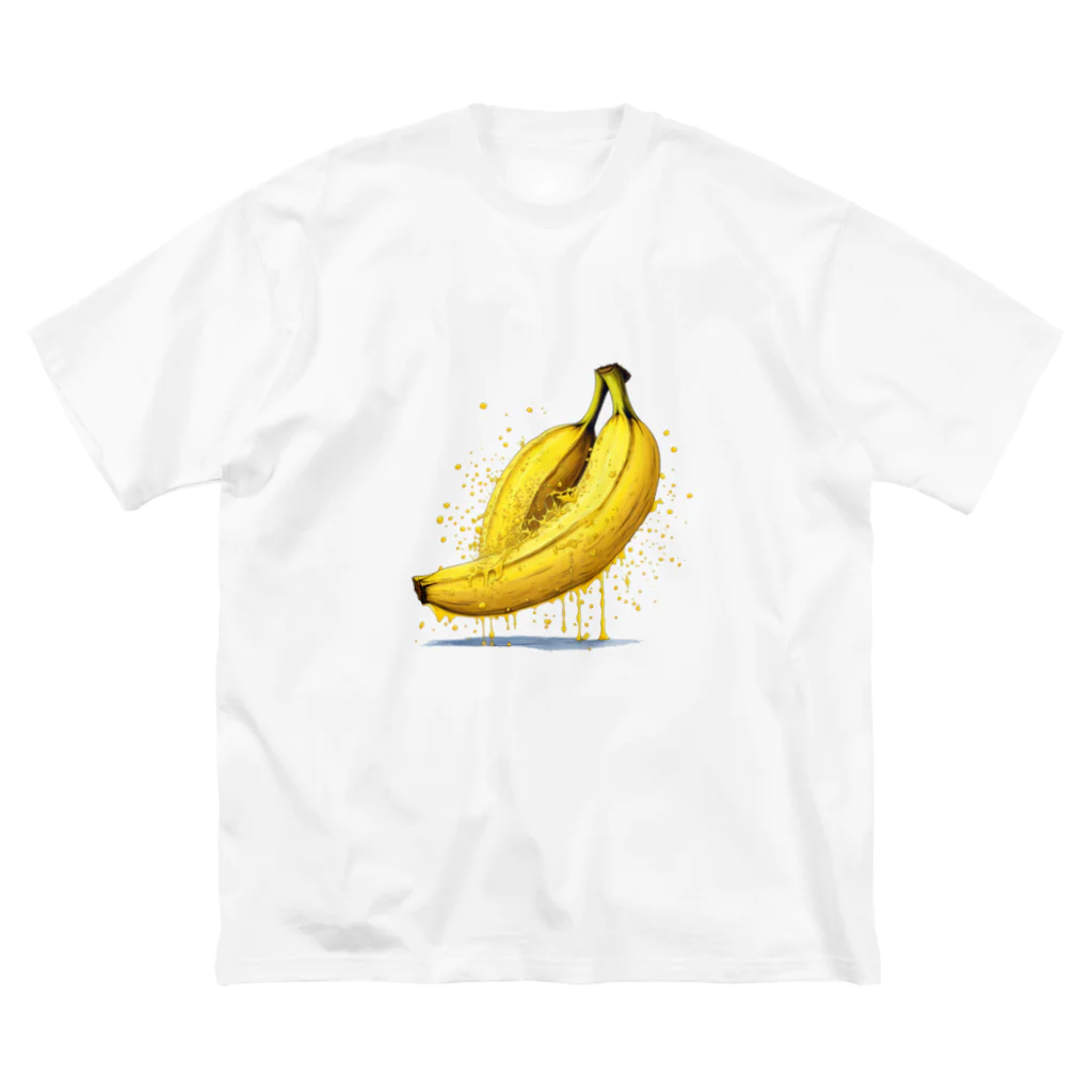 plusBeのバナナブリーズ Tシャツ Big T-Shirt