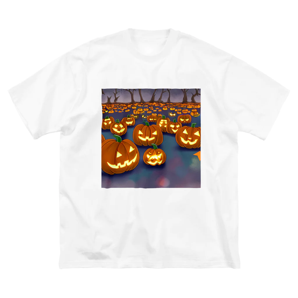 TREVALLYのハロウィンが来たよ ビッグシルエットTシャツ