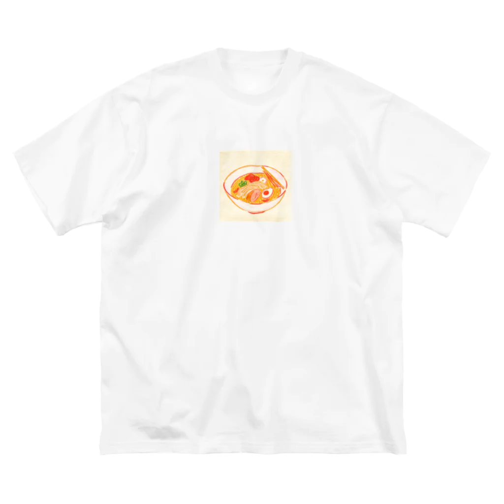 N氏のデザイン倉庫(Mr. N's Design Warehouse)の昭和のラーメン ビッグシルエットTシャツ