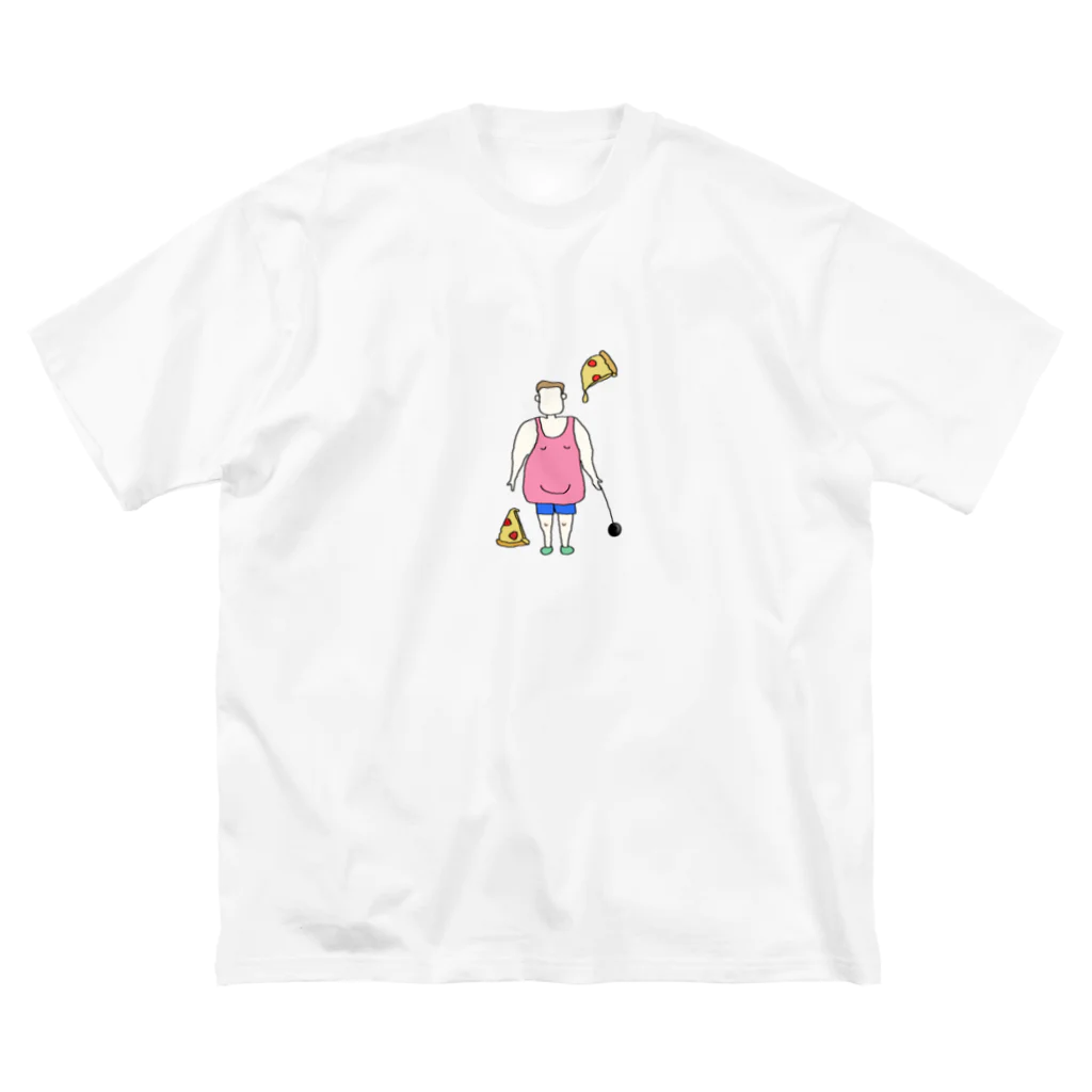 sajukommのハンマー投げ選手のフォルム Big T-Shirt