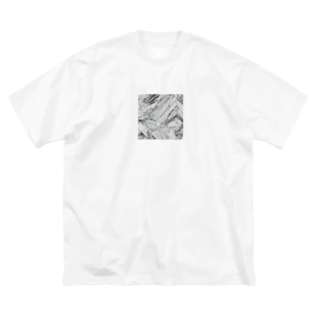 ワニが大好きなんですわの大理石 Big T-Shirt