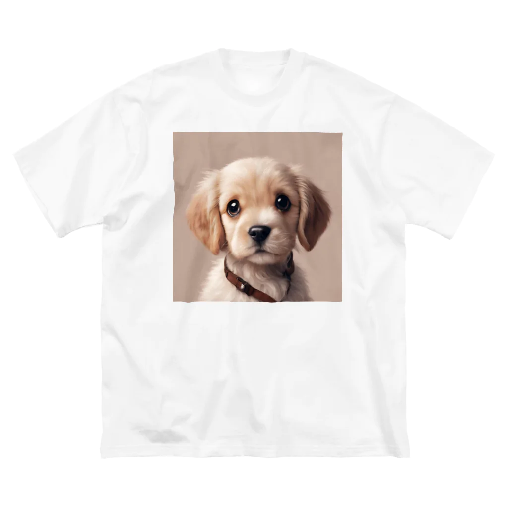 kunkun1048のめちゃカワ犬 Big T-Shirt