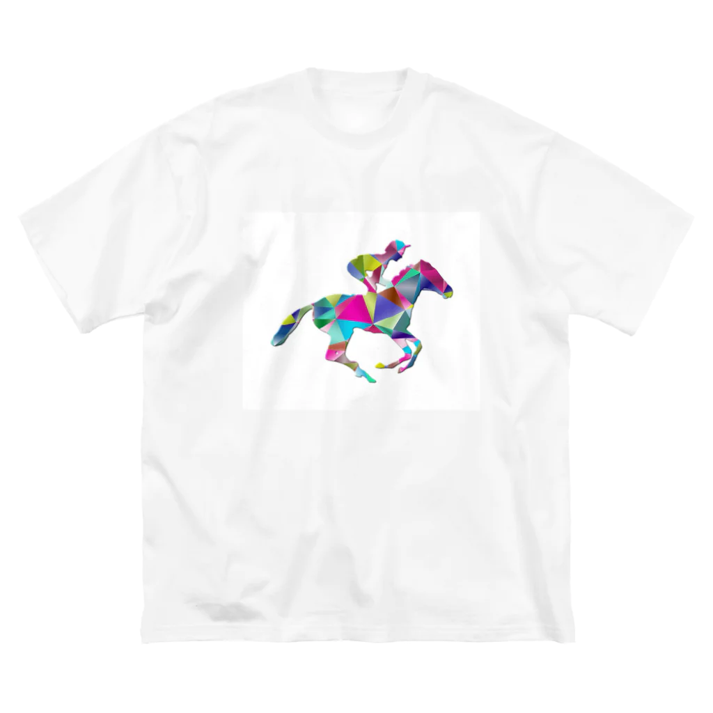 mumusのうま　chromatic Big T-Shirt