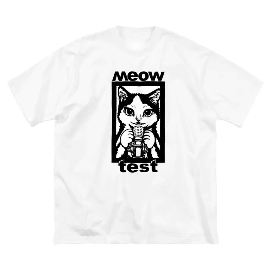 nya-mew（ニャーミュー）のミャイクテスト ビッグシルエットTシャツ