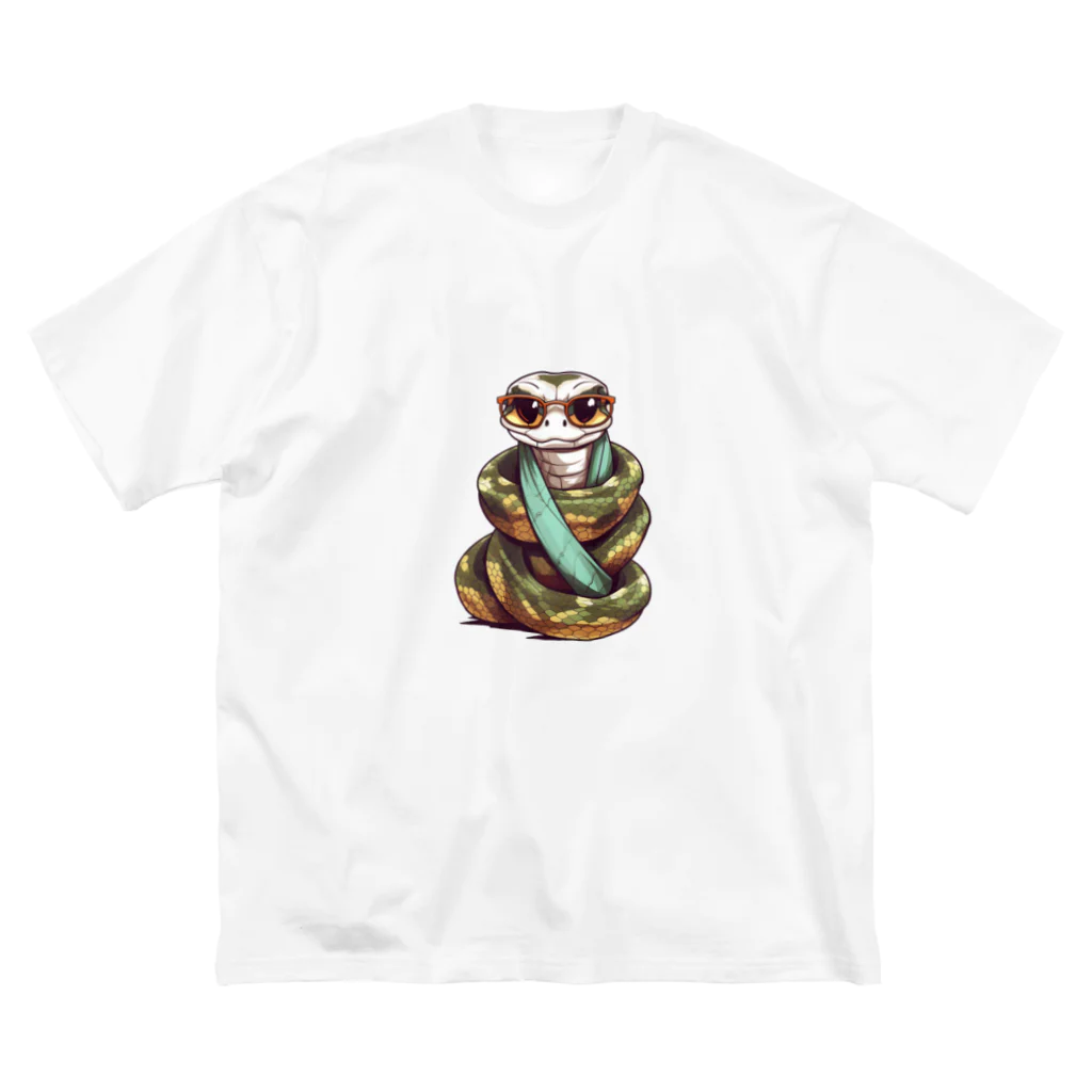 Vasetti_pressのカッコイイパイソン Big T-Shirt