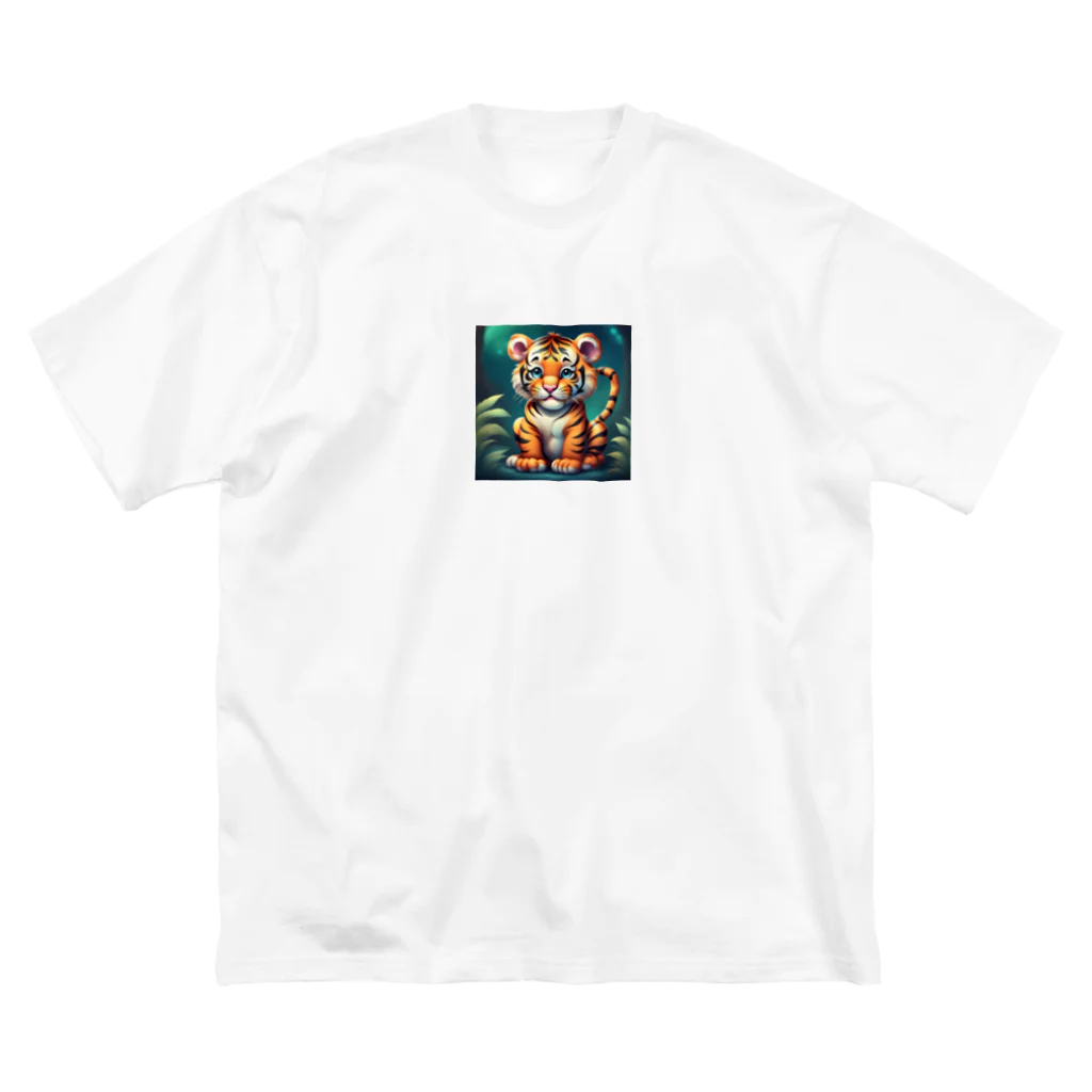 rua-ruc-brzのPretty Tiger Big T-Shirt