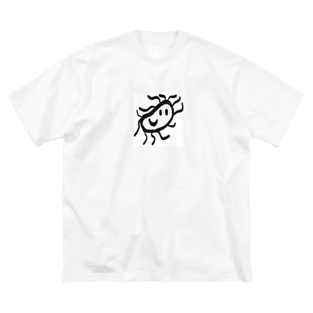 ojacooの大腸菌くん ビッグシルエットTシャツ