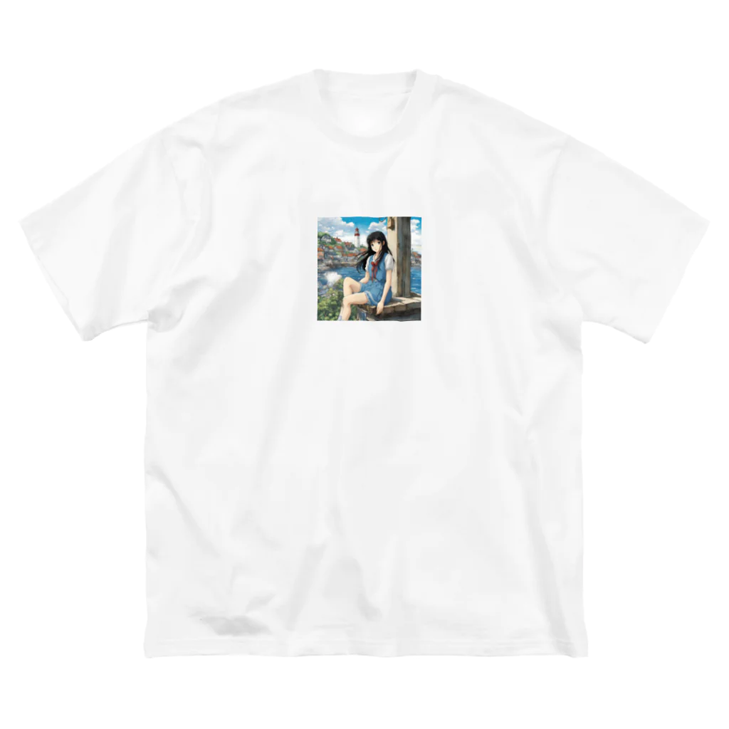 the blue seasonの松井 美穂（まつい みほ） ビッグシルエットTシャツ