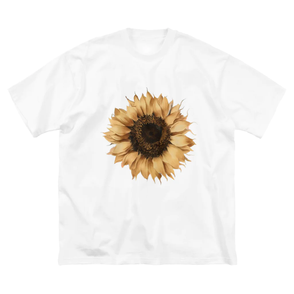 Atelier Petrichor Forestのヒマワリ Sunflower Big T-Shirt