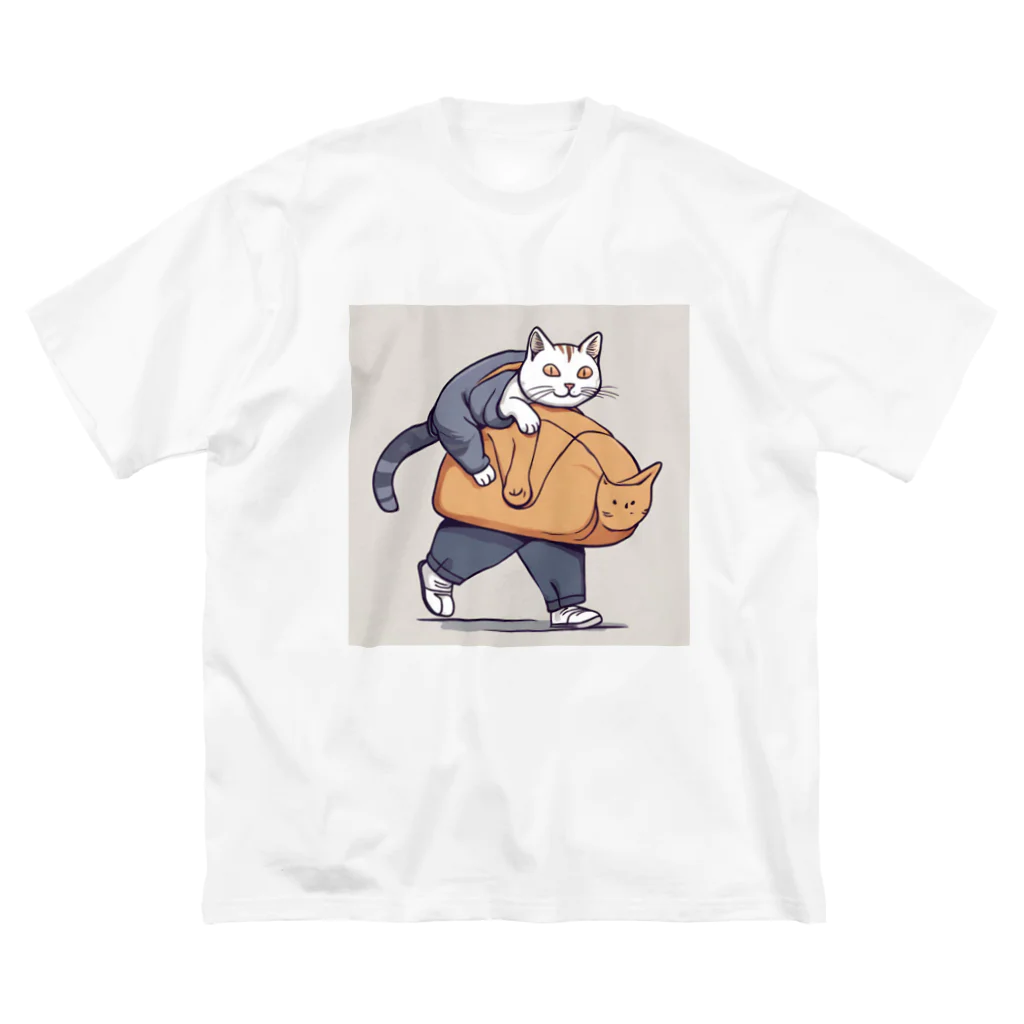 aoking_の不思議猫 Big T-Shirt