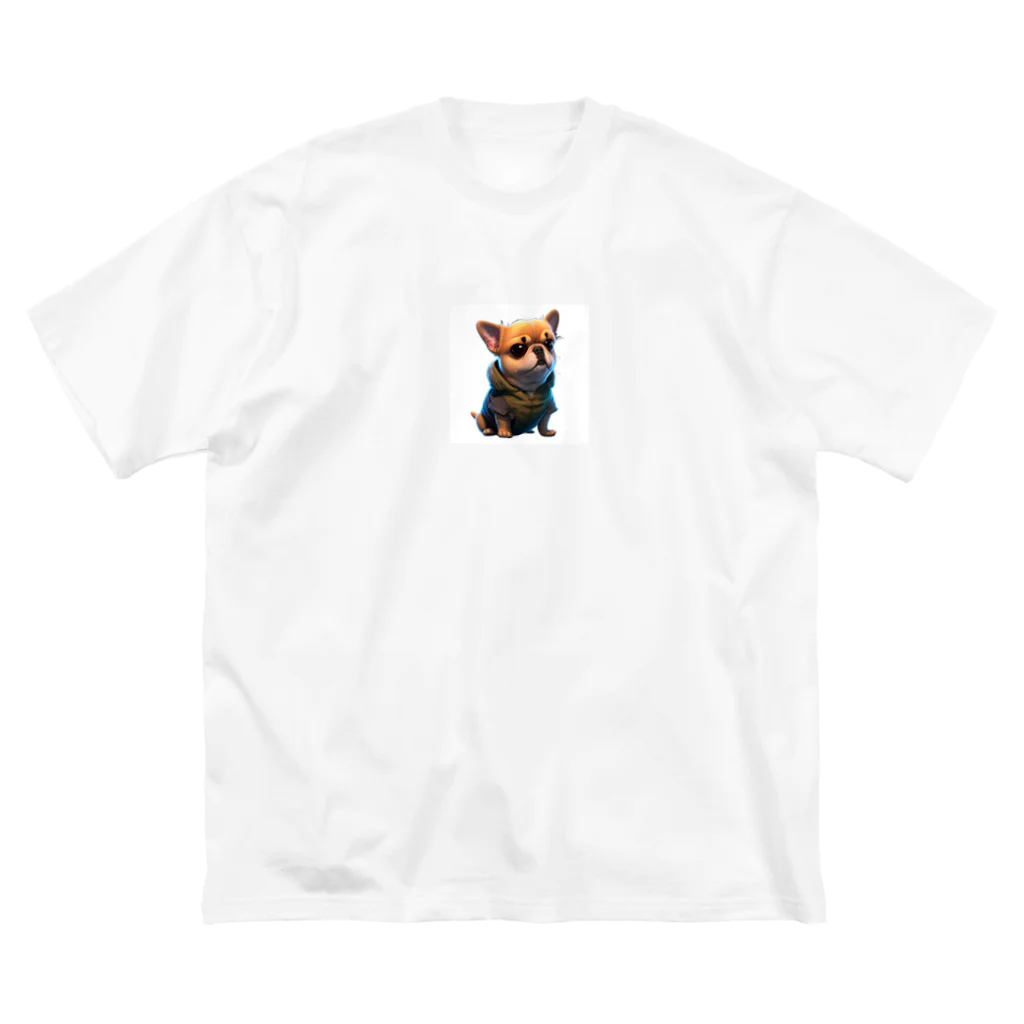 ブサかわフレンズのぶさかワン🐶 ビッグシルエットTシャツ