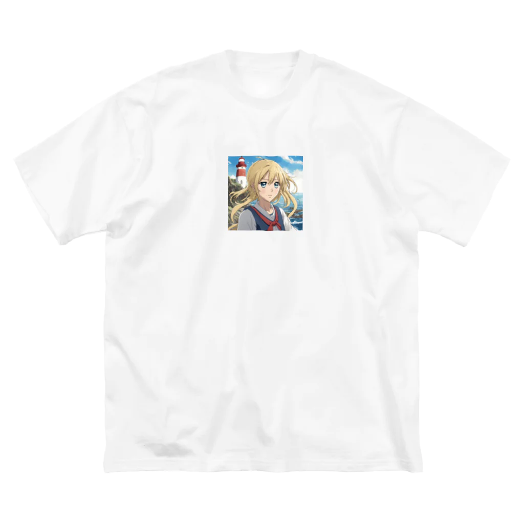 the blue seasonの高瀬美紀 ビッグシルエットTシャツ