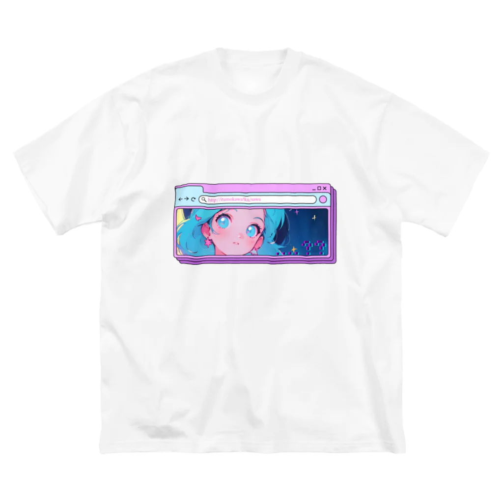 酒酔屋の爽ちゃんのneon city girl Big T-Shirt