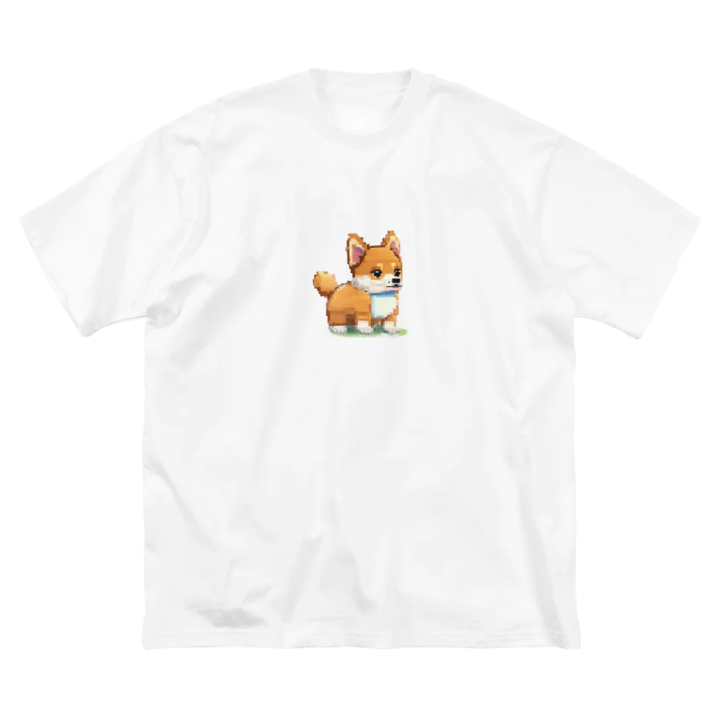 happ shopのドット絵しばちゃん Big T-Shirt